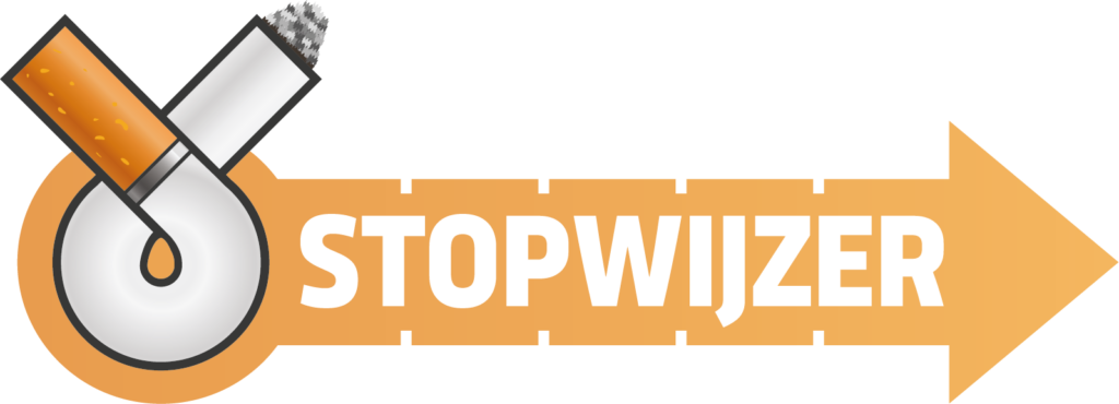 Logo Stopwijzer, informatie voorbereiding stoppen met roken